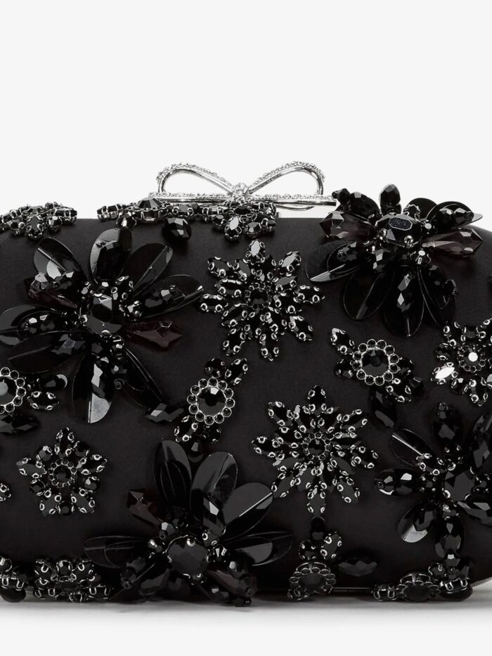 SELF PORTRAIT Crystals Clutch Bag