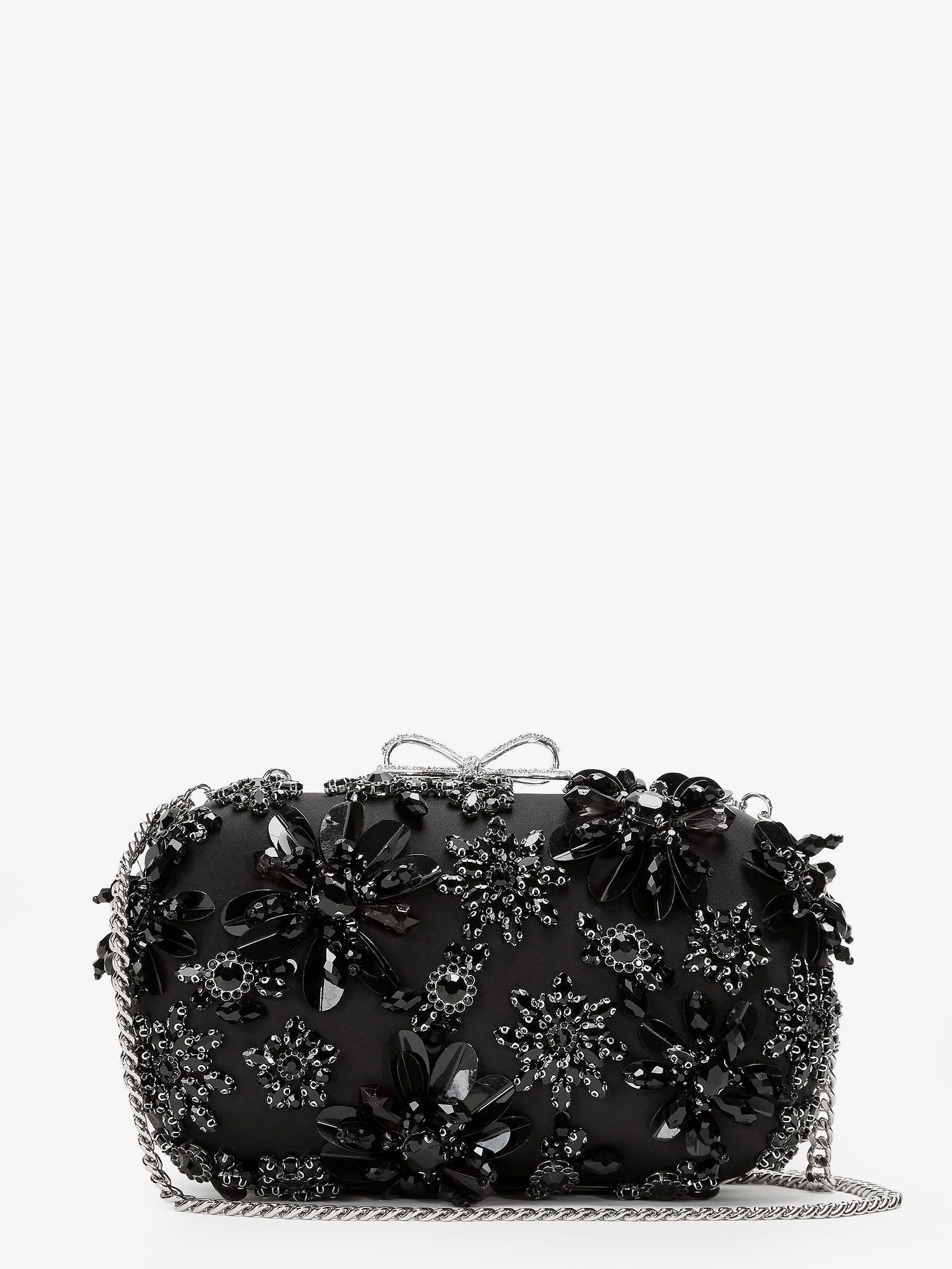 SELF PORTRAIT Crystals Clutch Bag