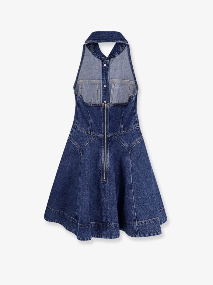 SELF PORTRAIT Denim Short Dress