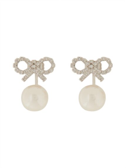 SELF-PORTRAIT EARRINGS WITH BOW