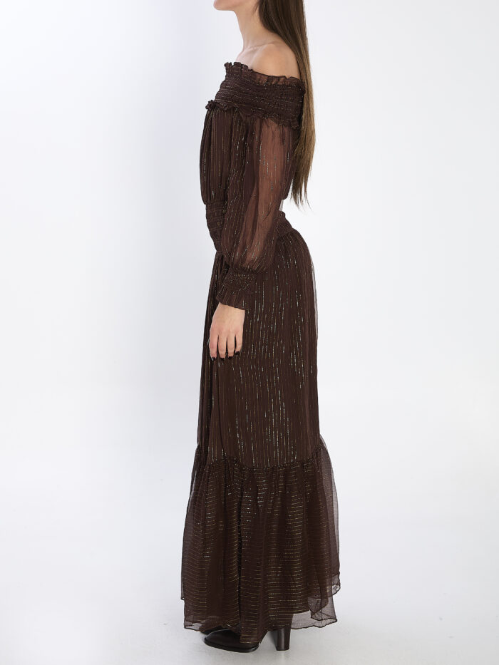 Self Portrait Georgette maxi dress