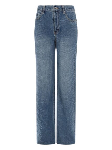 SELF-PORTRAIT JEANS WITH RHINESTONES