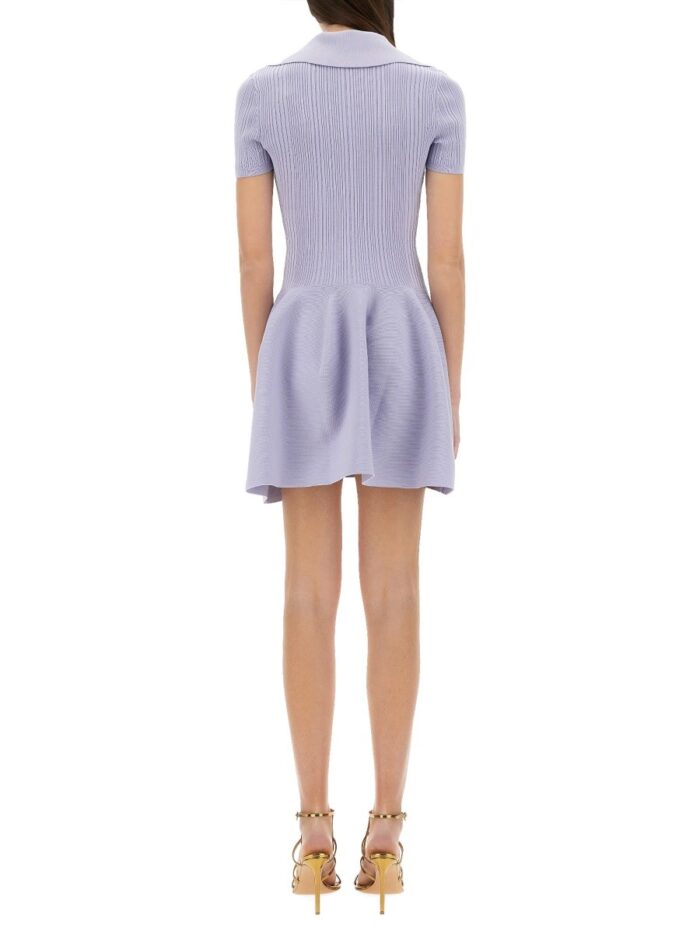 SELF-PORTRAIT KNITTED MINI DRESS