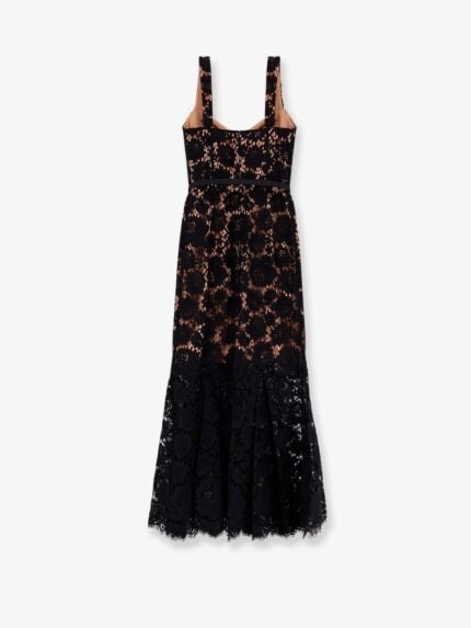 SELF PORTRAIT Lace Midi Dress