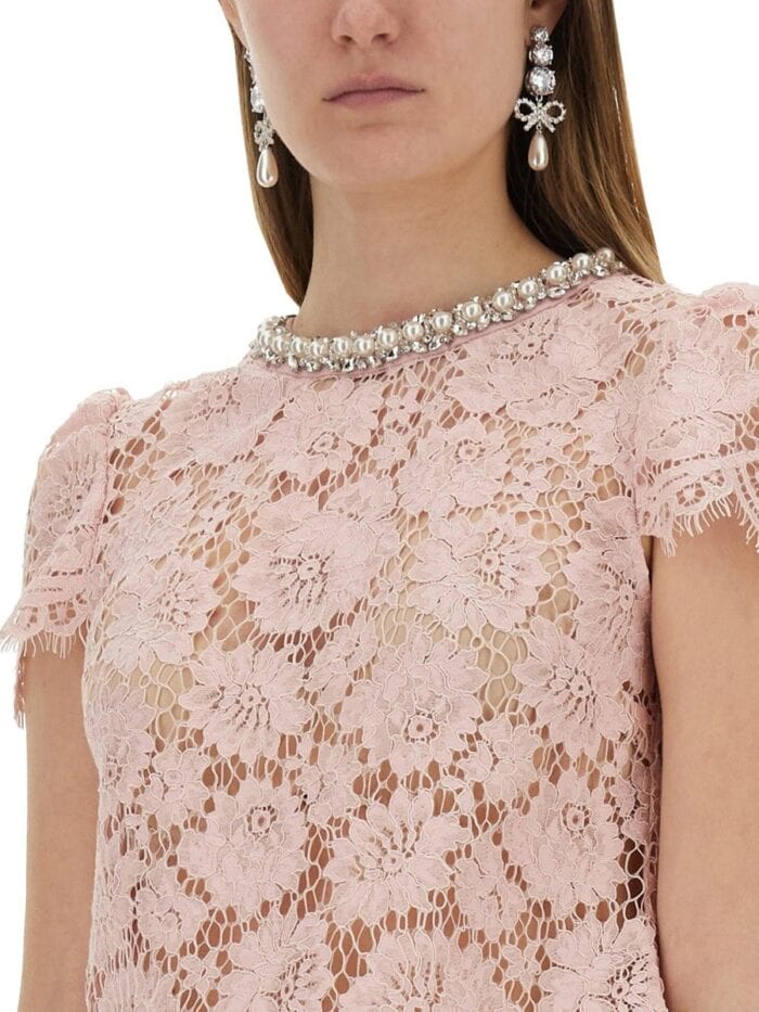 SELF-PORTRAIT LACE TOP