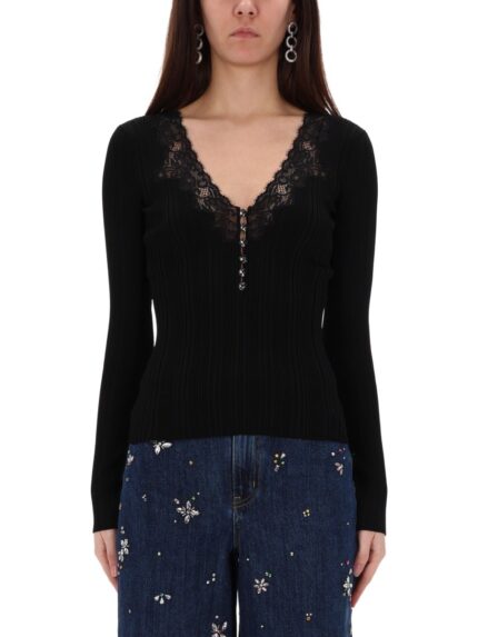SELF-PORTRAIT LACE TOP