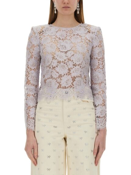 SELF-PORTRAIT LACE TOP