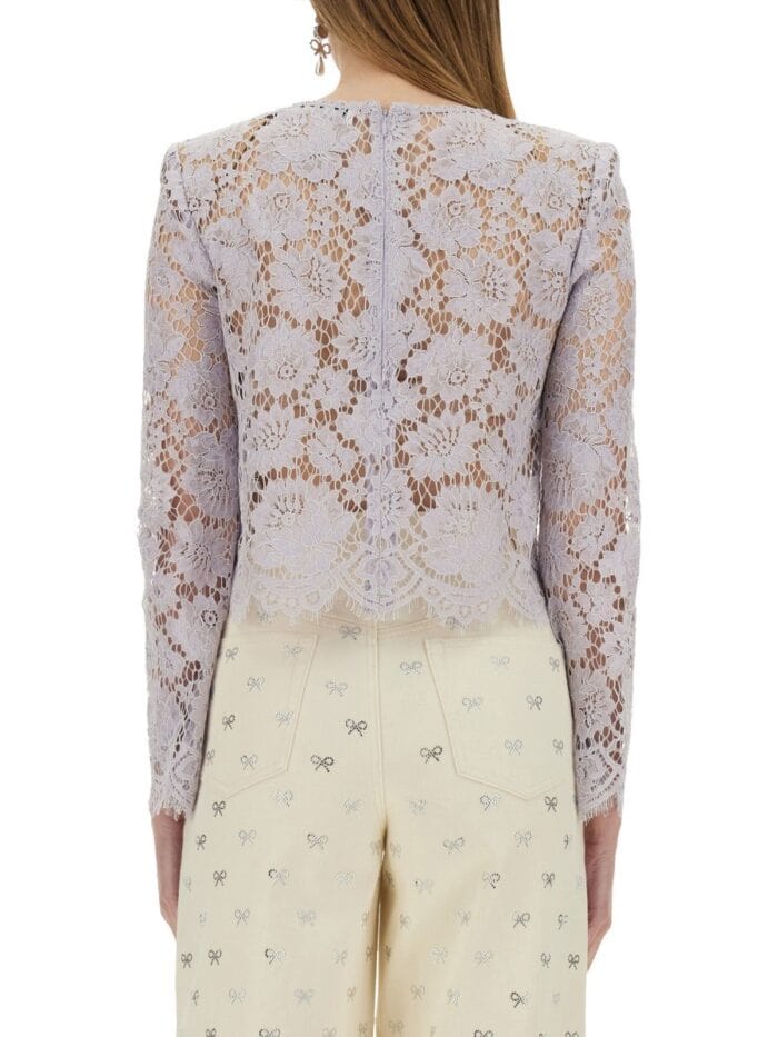 SELF-PORTRAIT LACE TOP