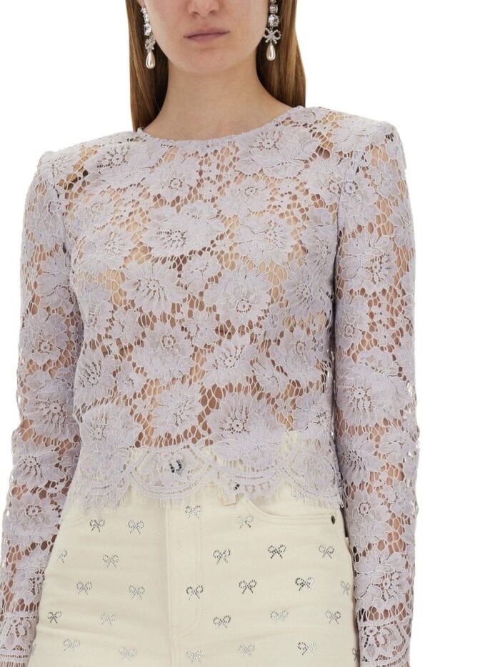 SELF-PORTRAIT LACE TOP