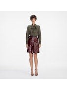 SELF PORTRAIT Leather Skirt