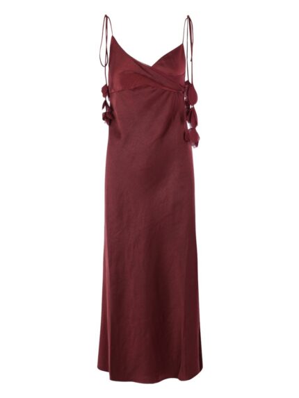 SELF-PORTRAIT LONG DRESS WITH FLORAL PATTERN