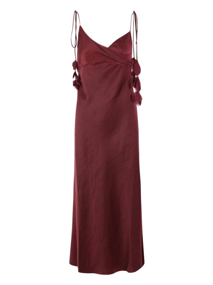 SELF-PORTRAIT LONG DRESS WITH FLORAL PATTERN