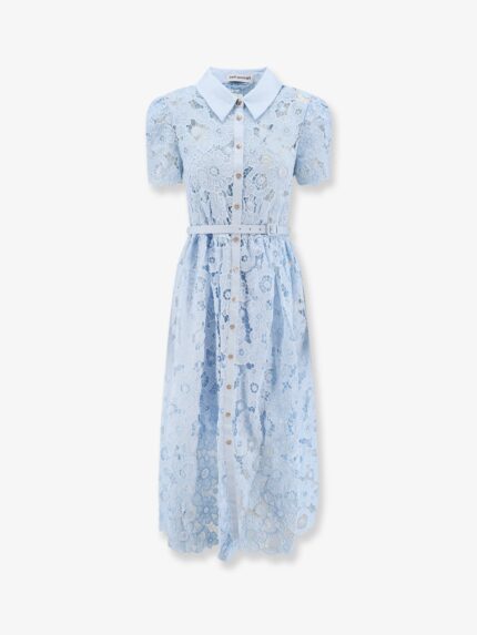 SELF PORTRAIT Long Lace Dress