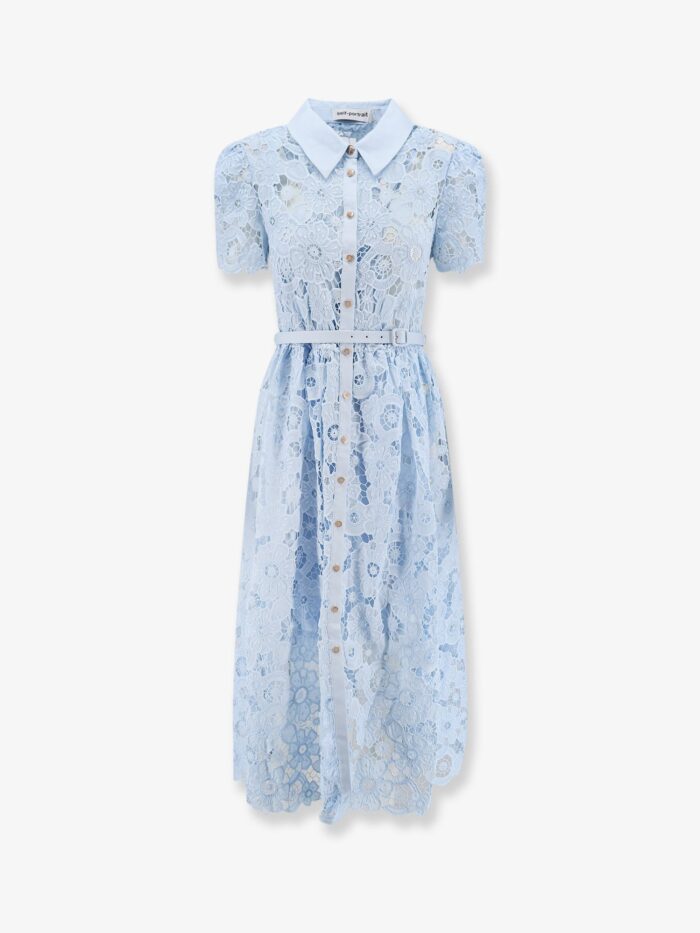 SELF PORTRAIT Long Lace Dress