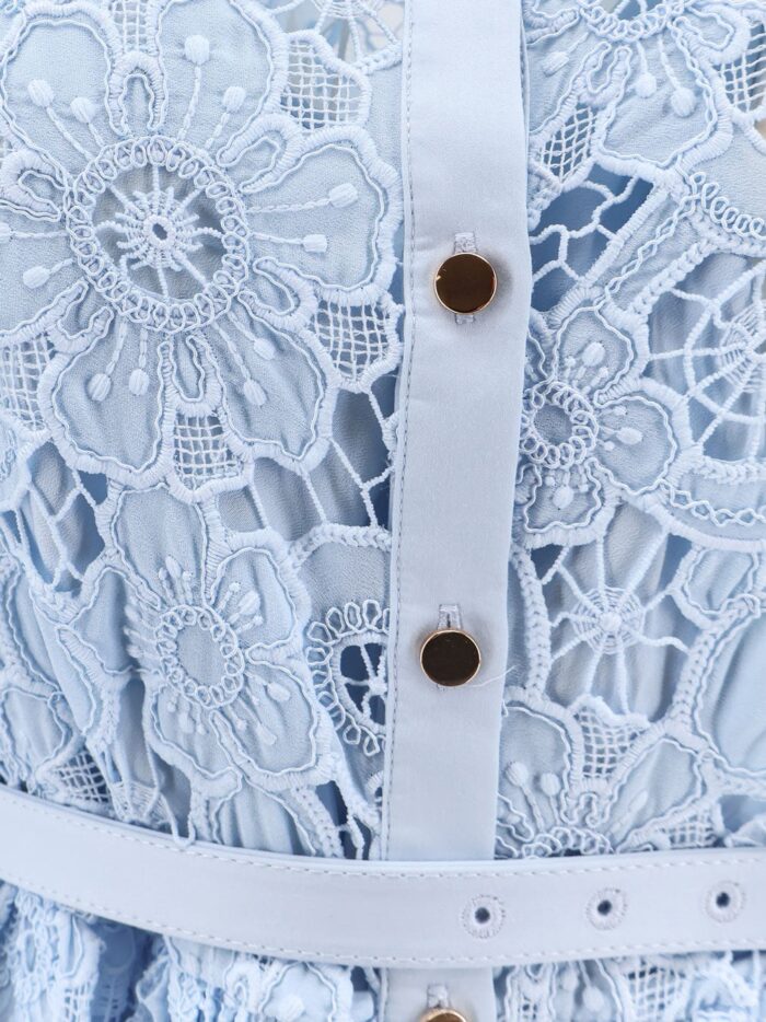 SELF PORTRAIT Long Lace Dress