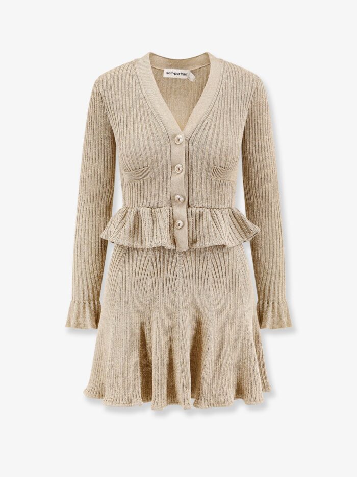 SELF PORTRAIT Lurex Short Dress