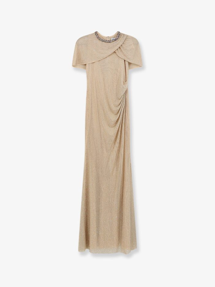SELF PORTRAIT Maxi Dress With Rhinestones