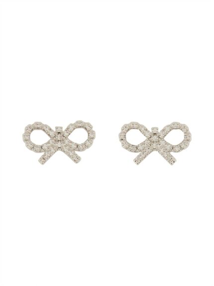 SELF-PORTRAIT MICRO BOW EARRINGS