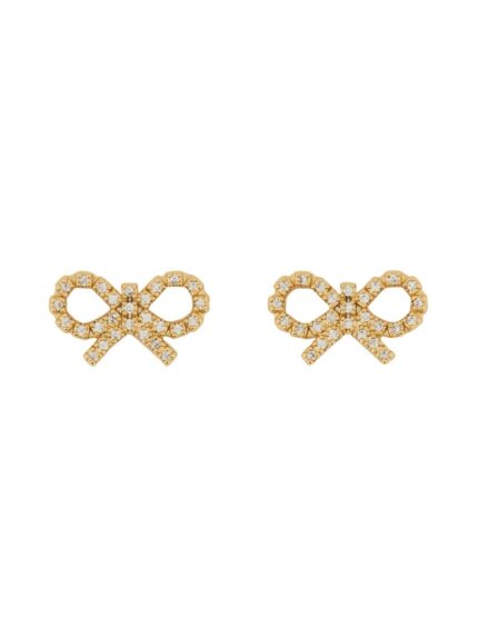 SELF-PORTRAIT MICRO BOW EARRINGS