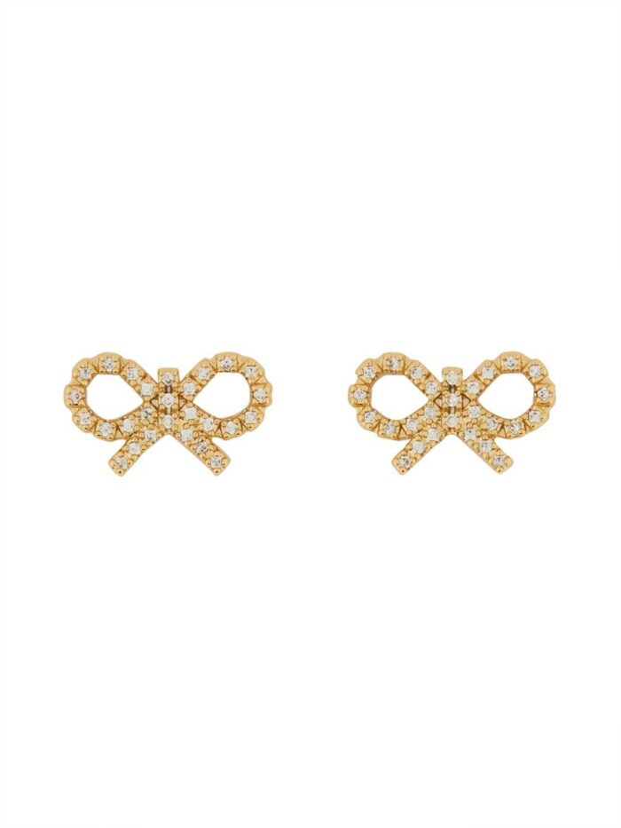 SELF-PORTRAIT MICRO BOW EARRINGS