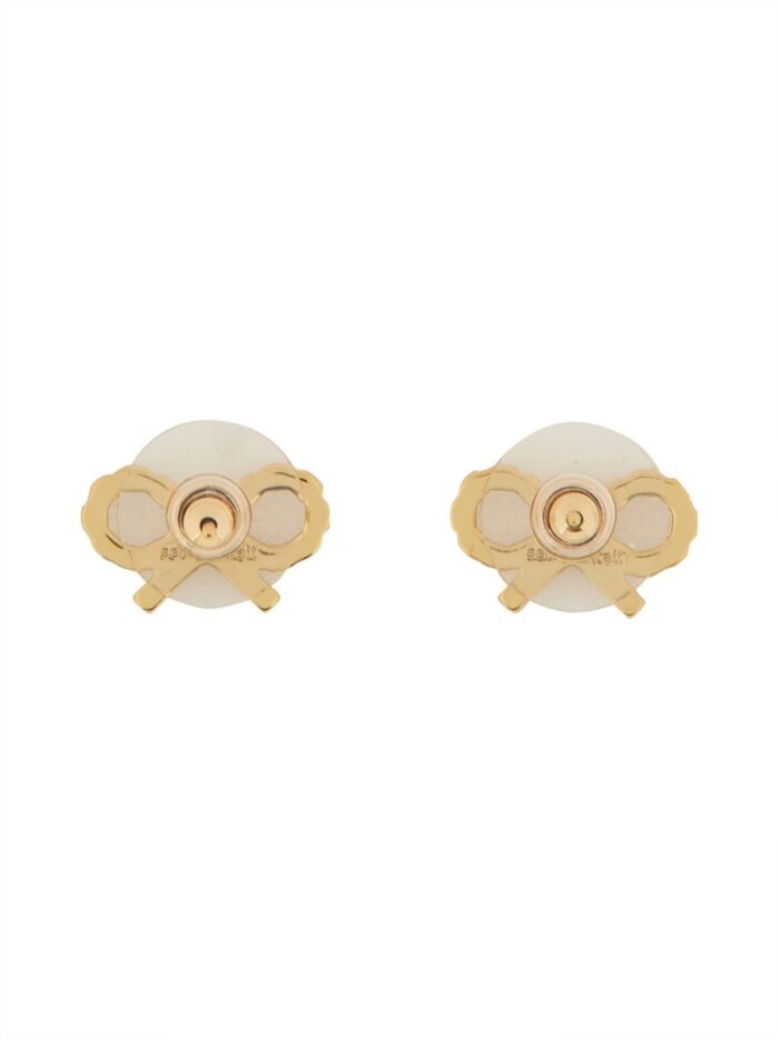 SELF-PORTRAIT MICRO BOW EARRINGS