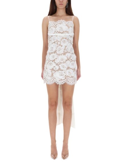 SELF-PORTRAIT MINI DRESS WITH BOW