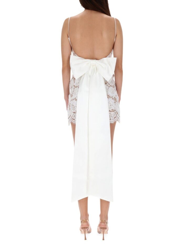 SELF-PORTRAIT MINI DRESS WITH BOW