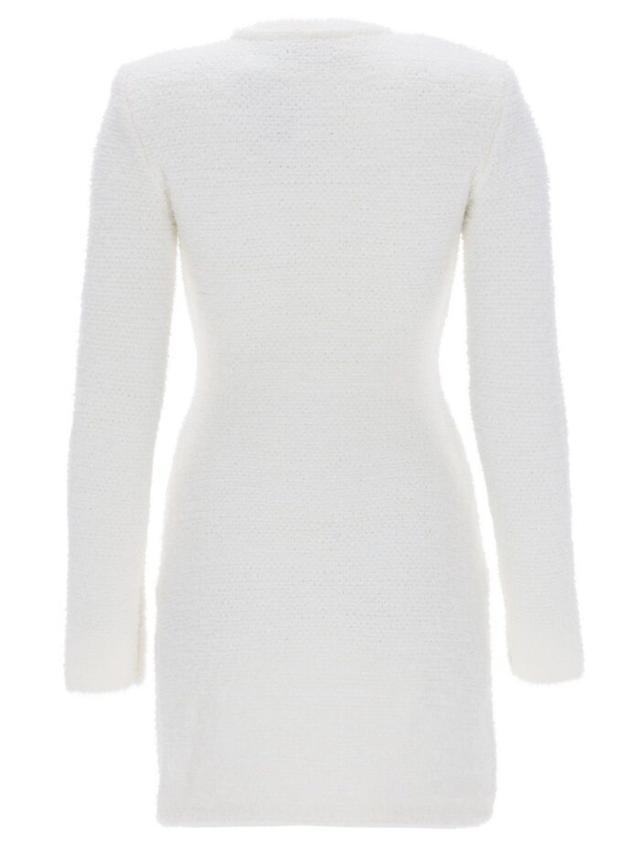 SELF-PORTRAIT MINI DRESS WITH JEWEL BUTTONS