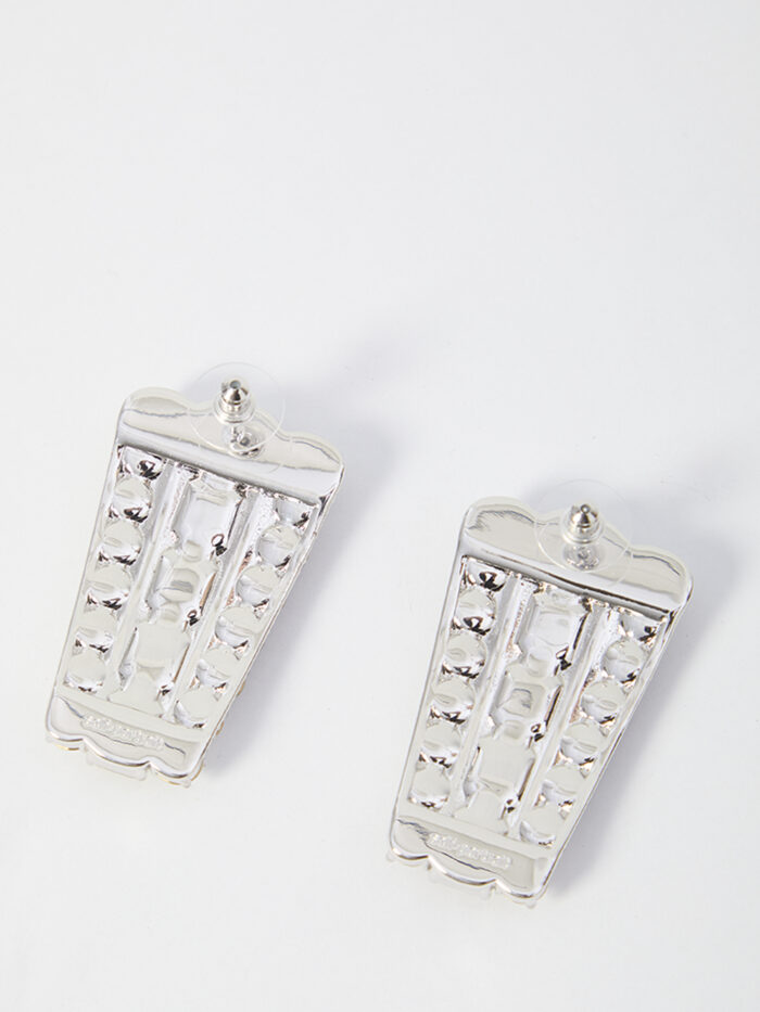 Self Portrait Multi crystals earrings