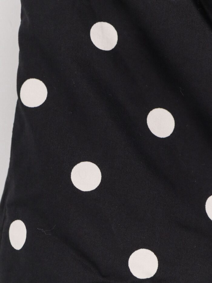 SELF PORTRAIT Polka-dots Cotton Mini Dress