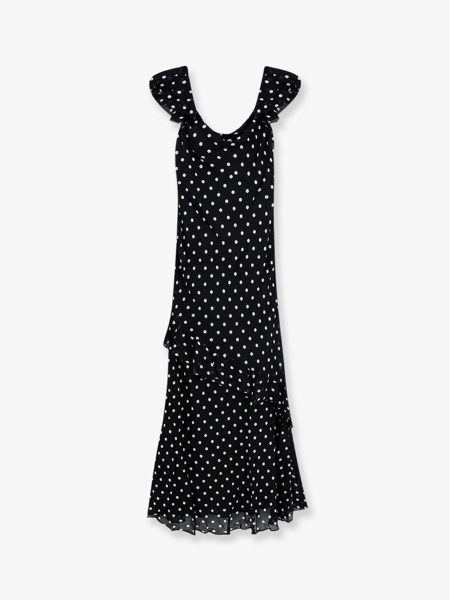 SELF PORTRAIT Polka-dots Viscose Dress