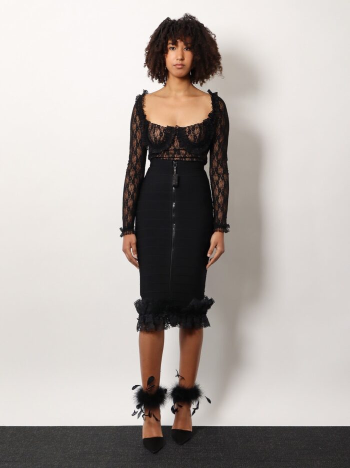 SELF PORTRAIT RESIDENCY Christopher Kane Residency Lace Top