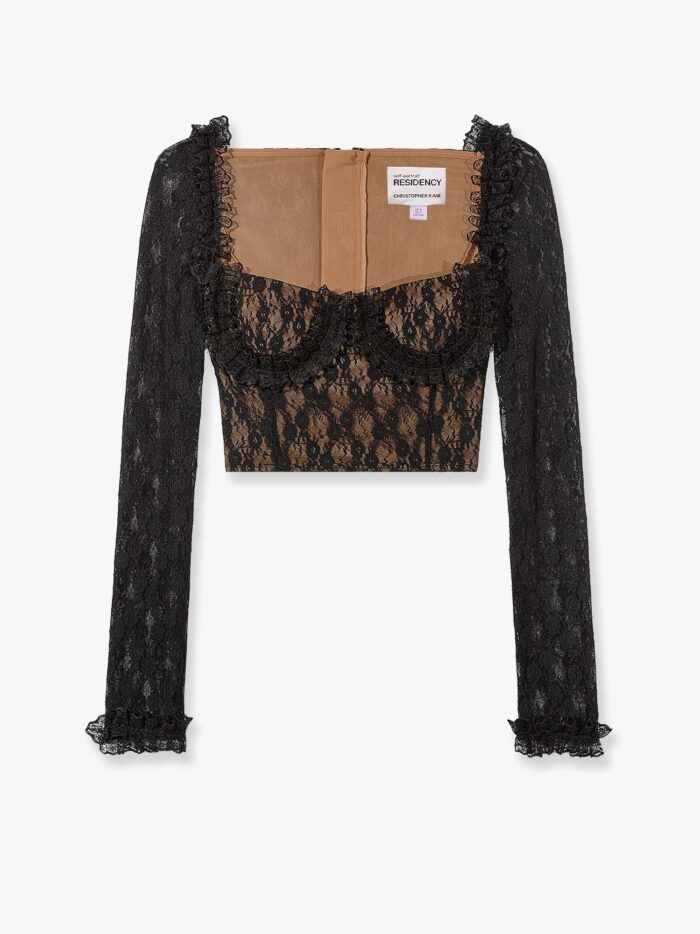 SELF PORTRAIT RESIDENCY Christopher Kane Residency Lace Top