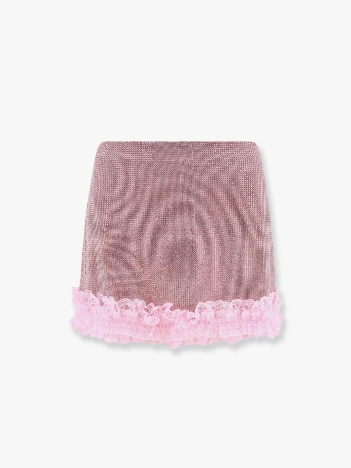 SELF PORTRAIT RESIDENCY Christopher Kane Residency Skirt With All-over Rhinestones