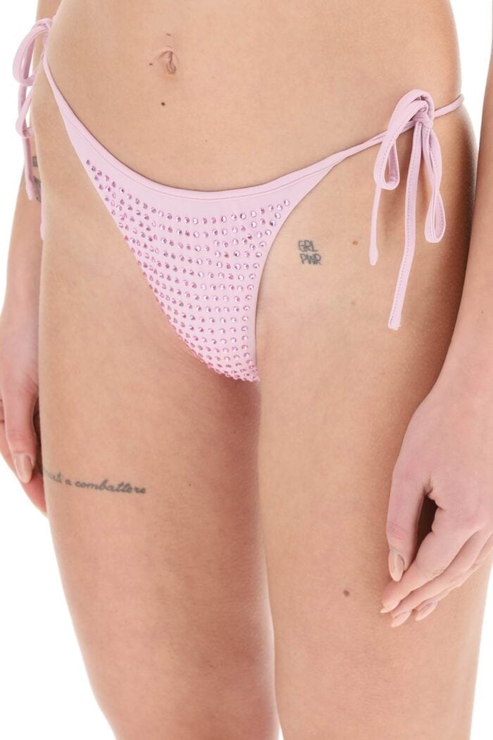 Self Portrait Rhinestone Bikini Bottom