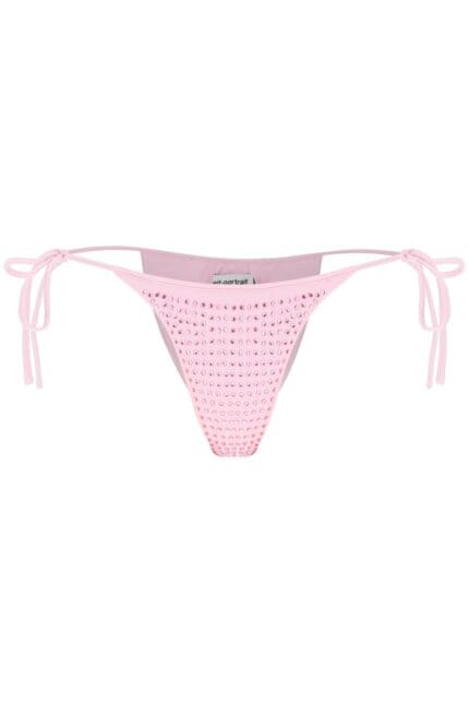 Self Portrait Rhinestone Bikini Bottom