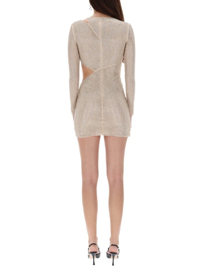 SELF-PORTRAIT "RHINESTONES" MINI DRESS