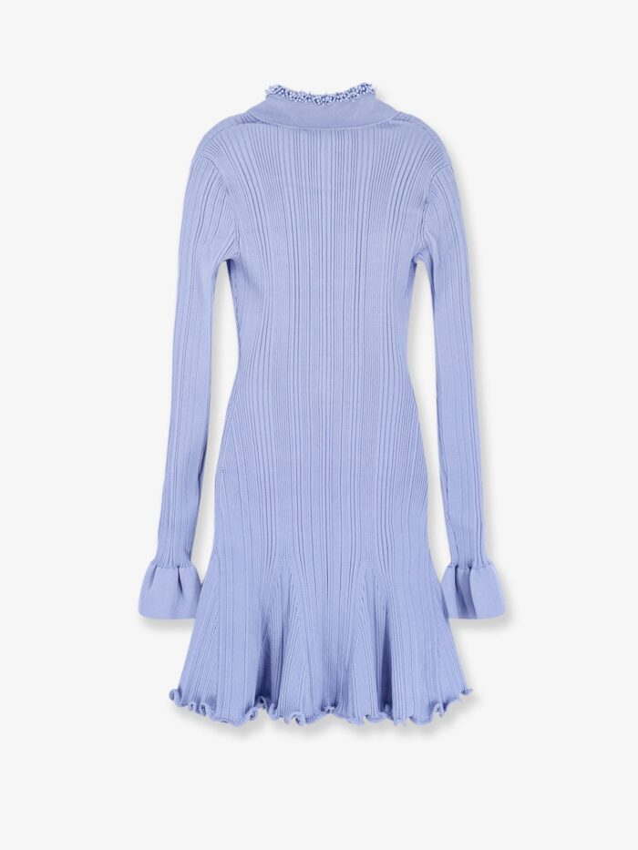 SELF PORTRAIT Ribbed Knitted Mini Dress