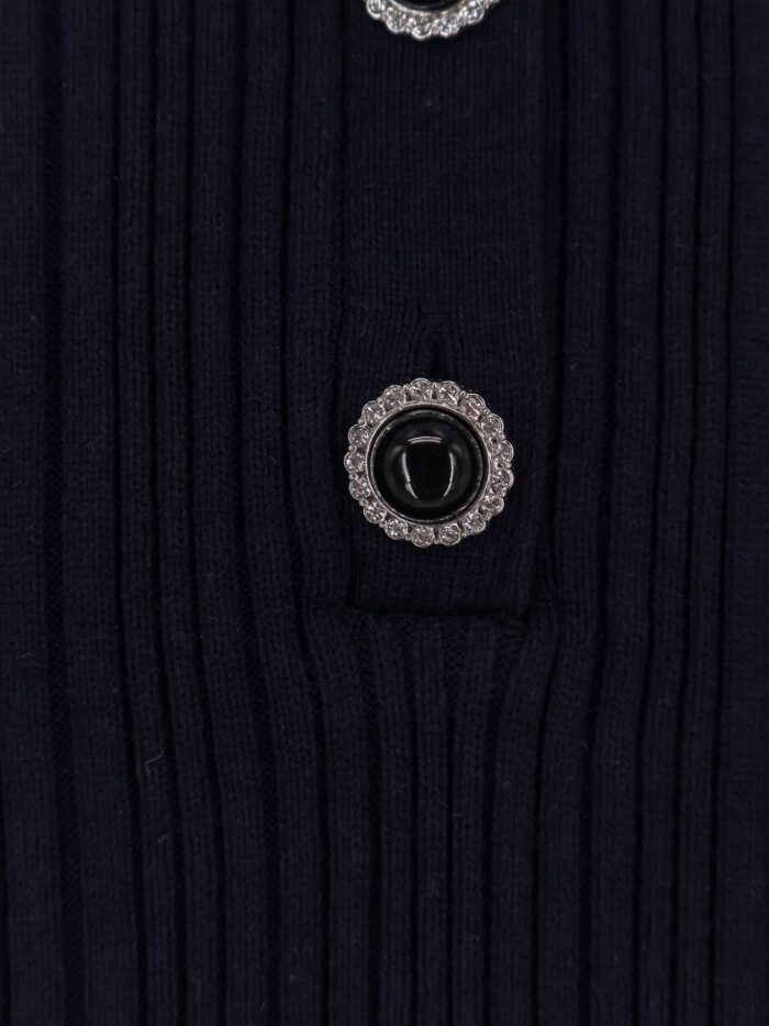 SELF PORTRAIT Ribbed Mini Dress