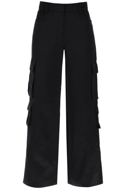 SELF PORTRAIT Satin Cargo Pants For Men