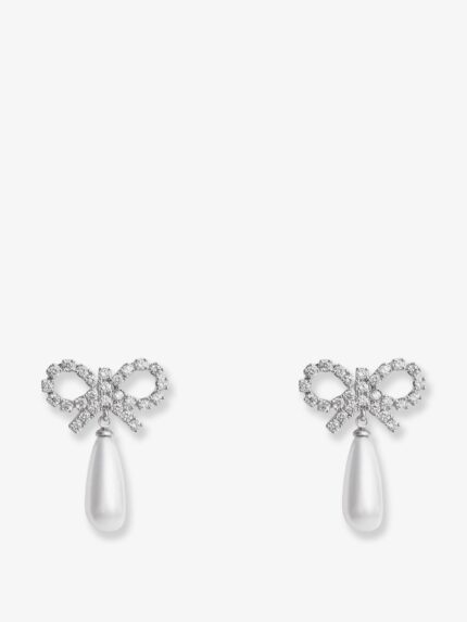 SELF PORTRAIT Silver Brass Earrings