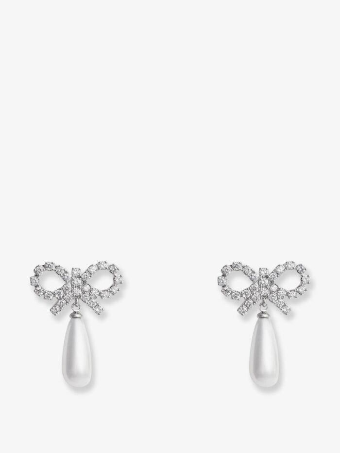 SELF PORTRAIT Silver Brass Earrings