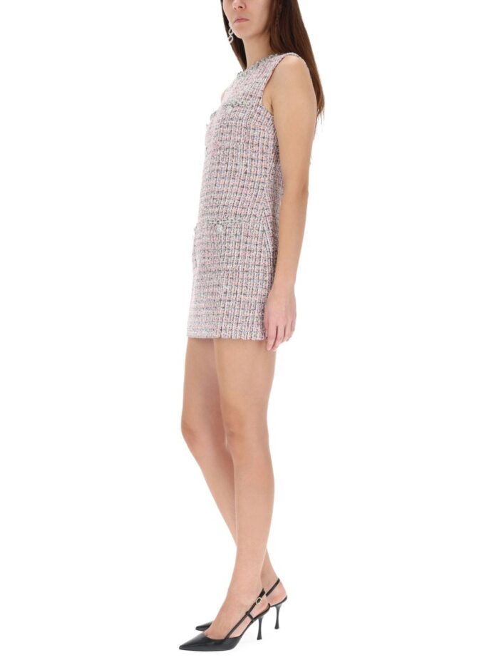 SELF-PORTRAIT SLEEVELESS MINI DRESS