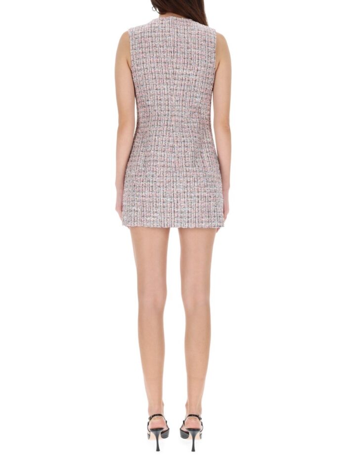 SELF-PORTRAIT SLEEVELESS MINI DRESS