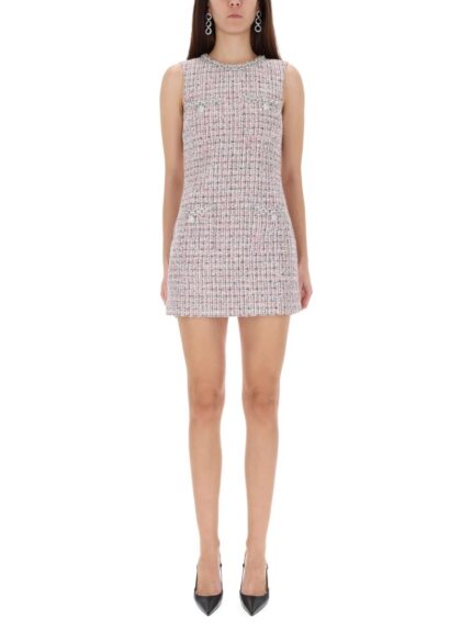 SELF-PORTRAIT SLEEVELESS MINI DRESS