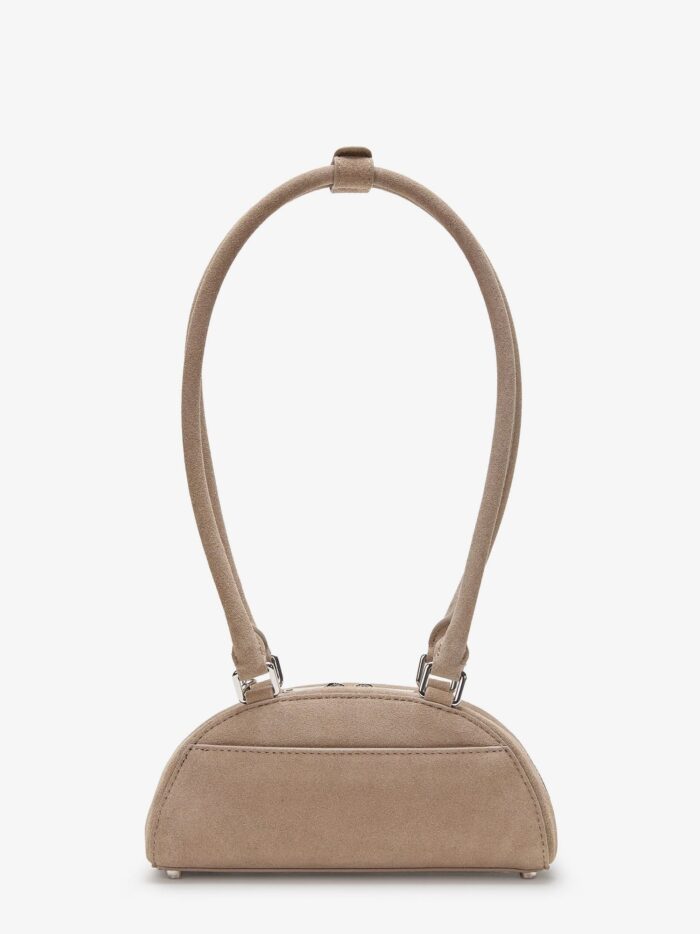 SELF PORTRAIT Suede Shoulder Bag With Charms