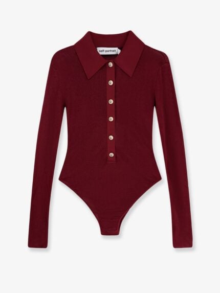 SELF PORTRAIT Viscose Bodysuit