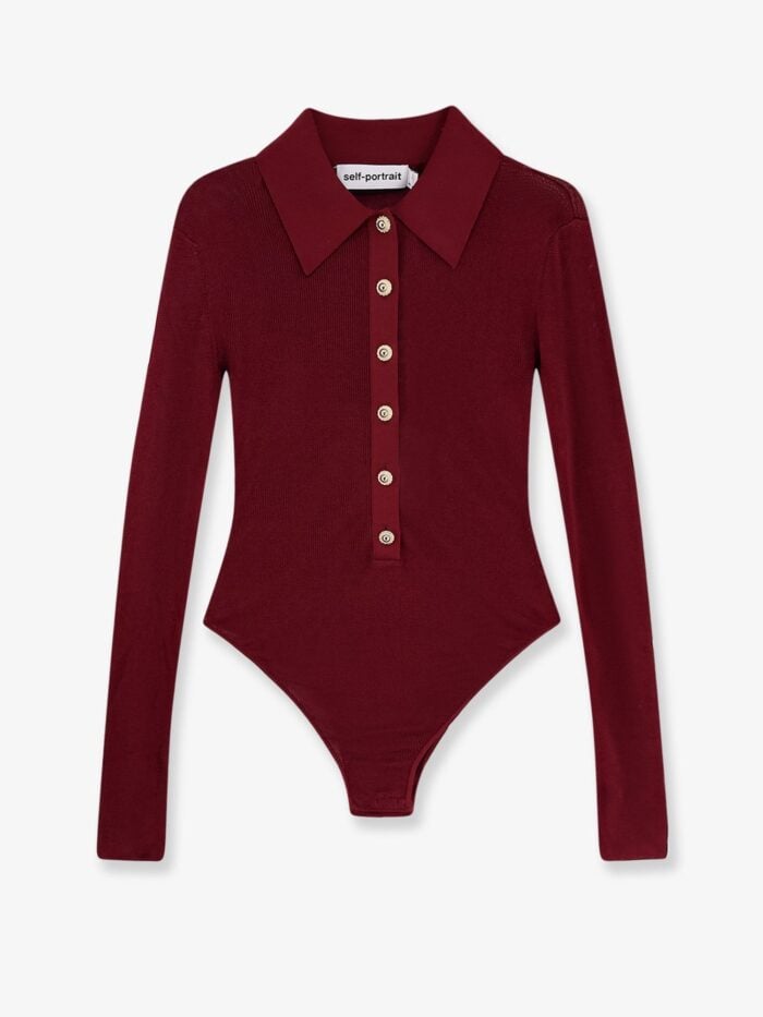 SELF PORTRAIT Viscose Bodysuit