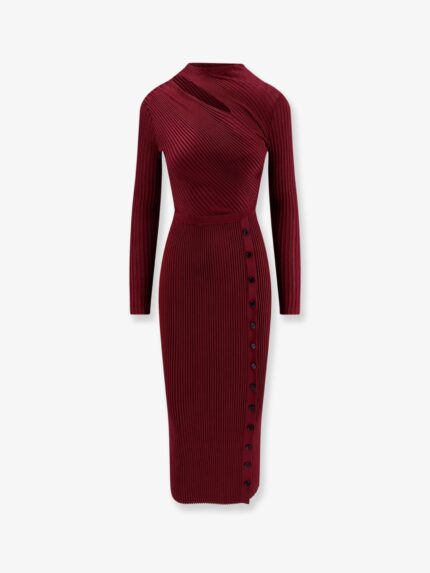 SELF PORTRAIT Viscose Midi Dress