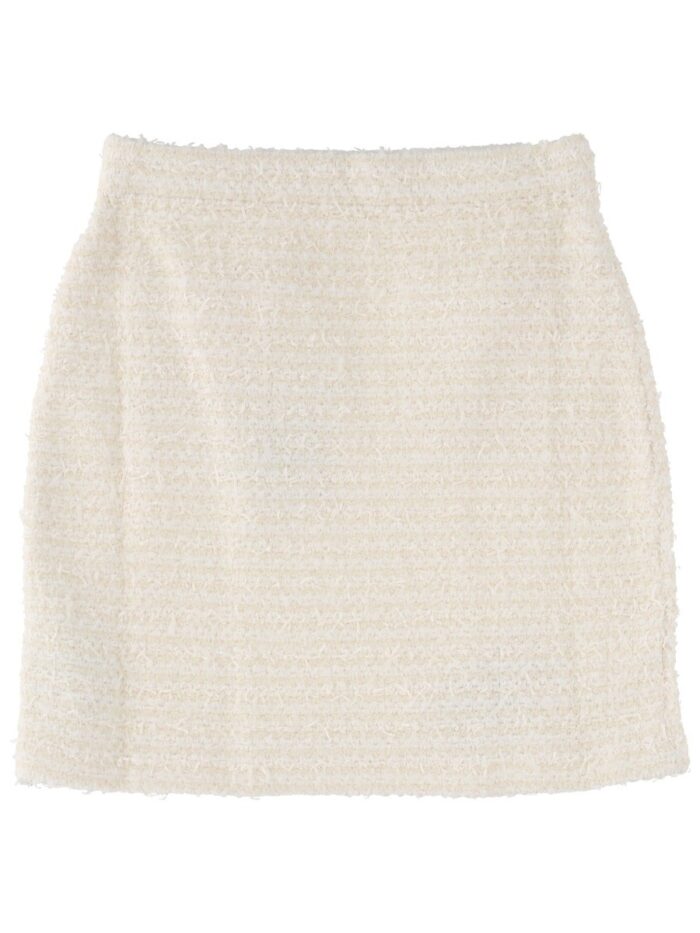 SELF-PORTRAIT WOOL MINISKIRT